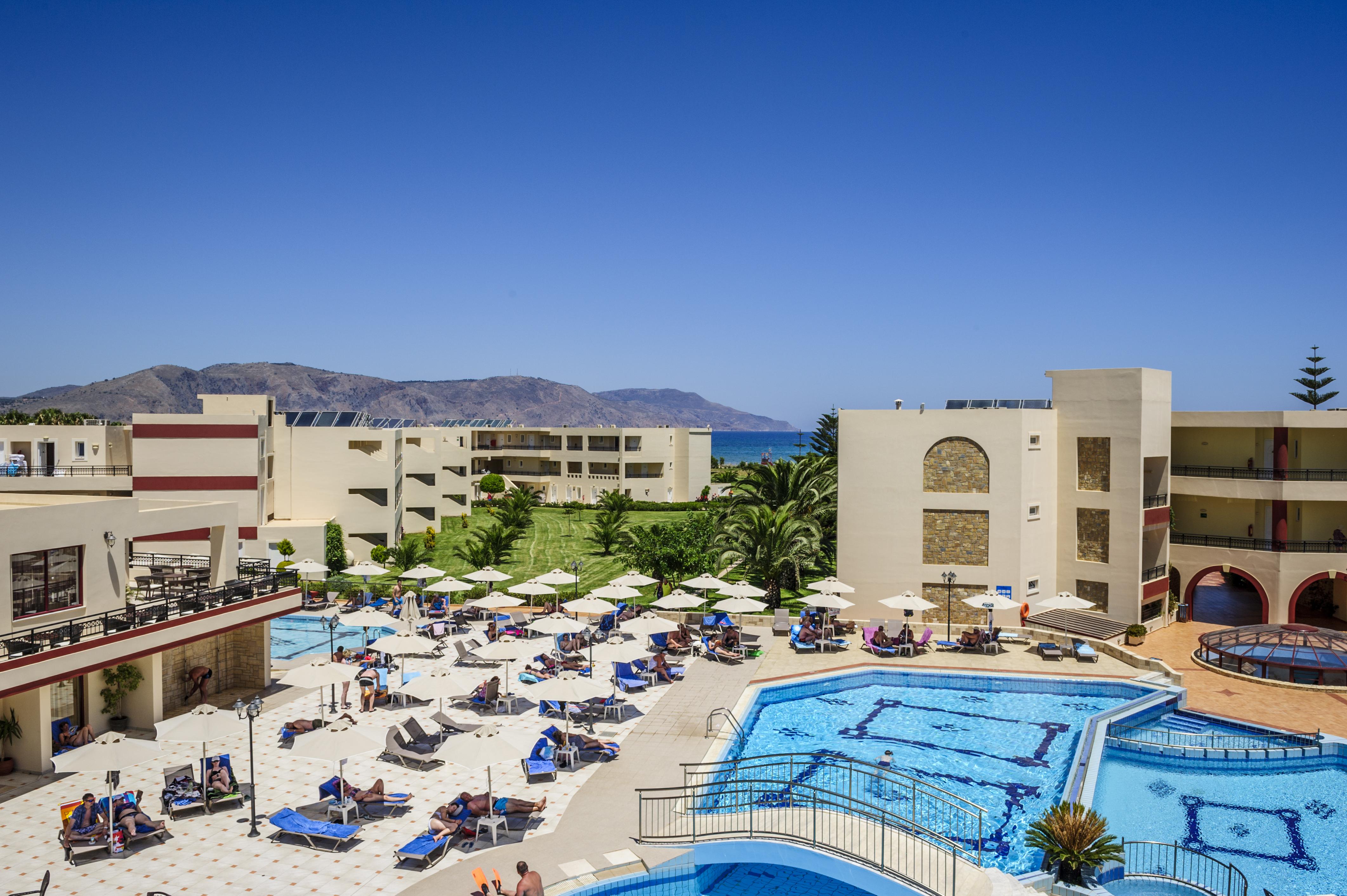 Vantaris Palace Paralia Kourna Eksteriør bilde