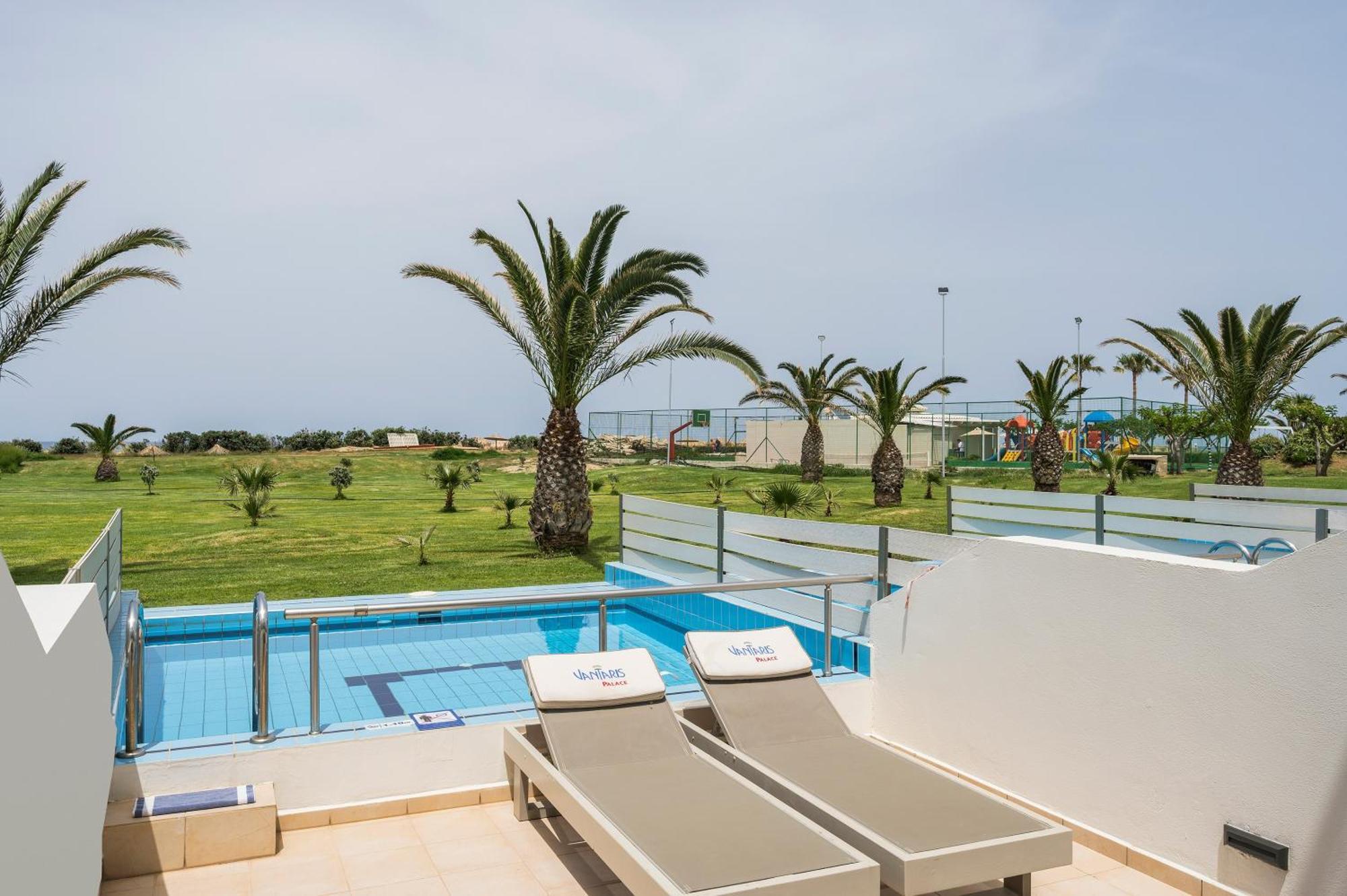 Vantaris Palace Paralia Kourna Eksteriør bilde